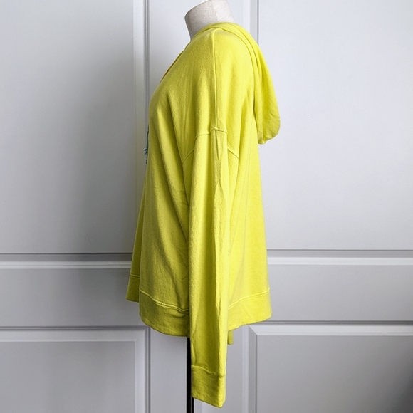 Sundry Basic Hoodie Pullover Tie Dye Drawstrings Long Sleeves Lemonade M NWT - Picture 10 of 14